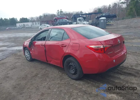 2018 Toyota Corolla Le из США, поврежденный, VIN 2T1BURHE1JC003661